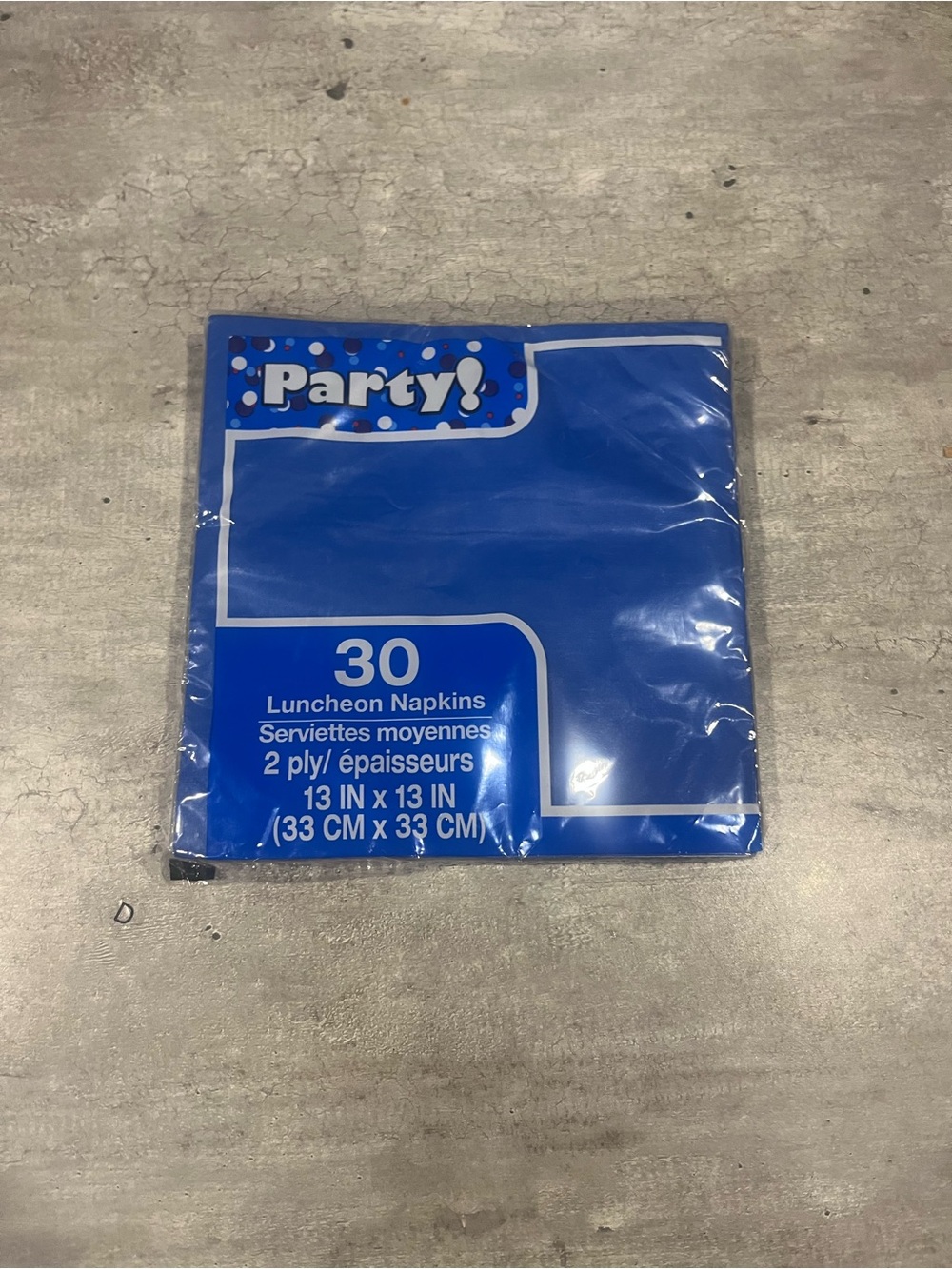 Blue Luncheon Napkins - 30 Count